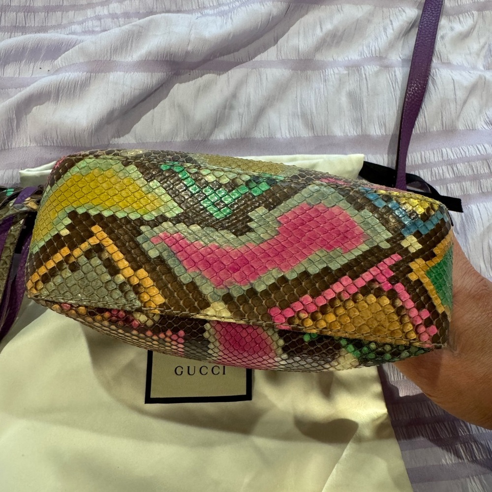 Gucci Soho Vibrant Python Crossbody Bag - image 3